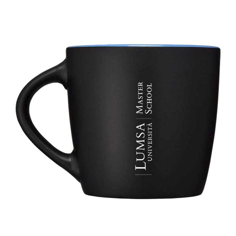 Tazza in ceramica Nero/Blu