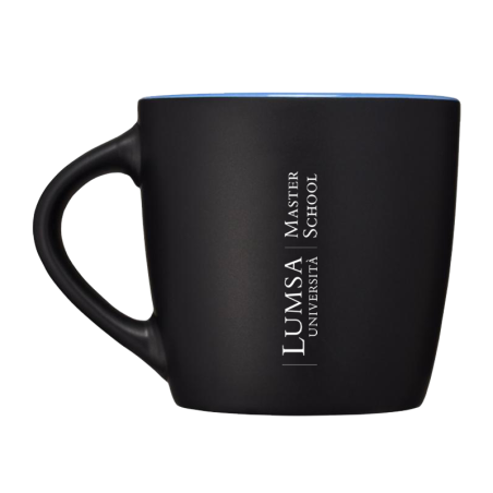 Tazza in ceramica Nero/Blu